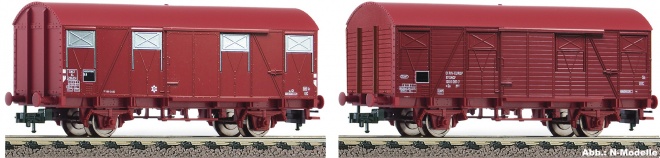 Set of 2 box cars<br /><a href='images/pictures/Fleischmann/230690.jpg' target='_blank'>Full size image</a>